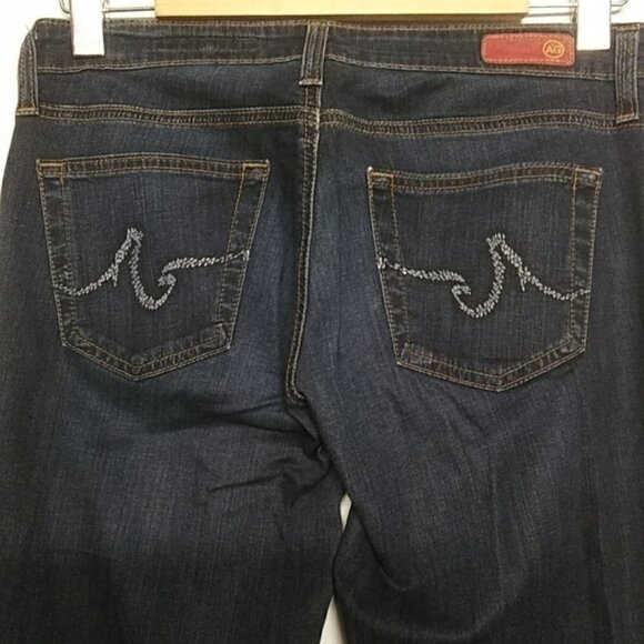 AG Adriano Goldschmied 27R The Club Flare Jeans 30 x 34 - Picture 4 of 8